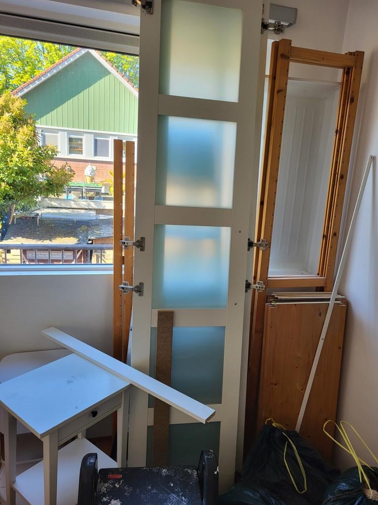 IKEA Pax deuren met scharnieren, Ophalen, Gebruikt, 200 cm of meer, 50 tot 100 cm