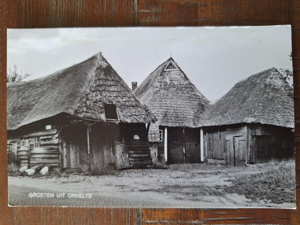 Fotokaart Orvelte - 1974, Ophalen of Verzenden, 1960 tot 1980, Ongelopen, Drenthe