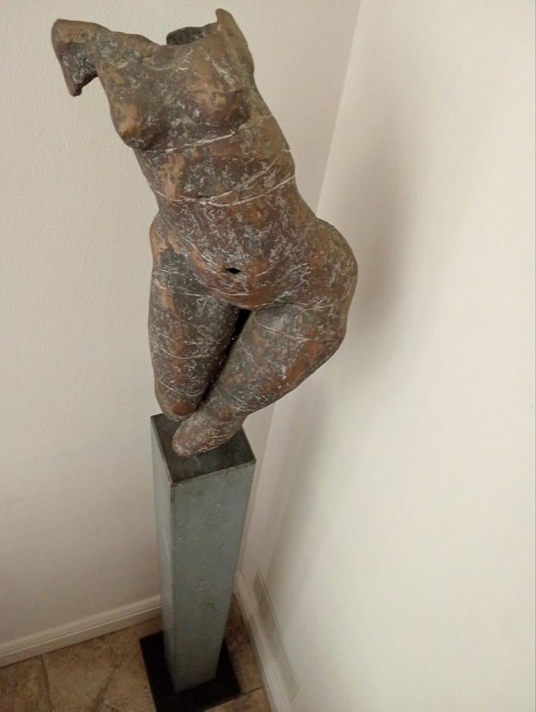 Prachtig bronzen beeld van Gerard Engels, Ophalen of Verzenden