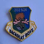 Patch embleem KLU RNLAF 302 SQUADRON AH-64 APACHE, Ophalen of Verzenden, Luchtmacht, Nederland, Embleem of Badge