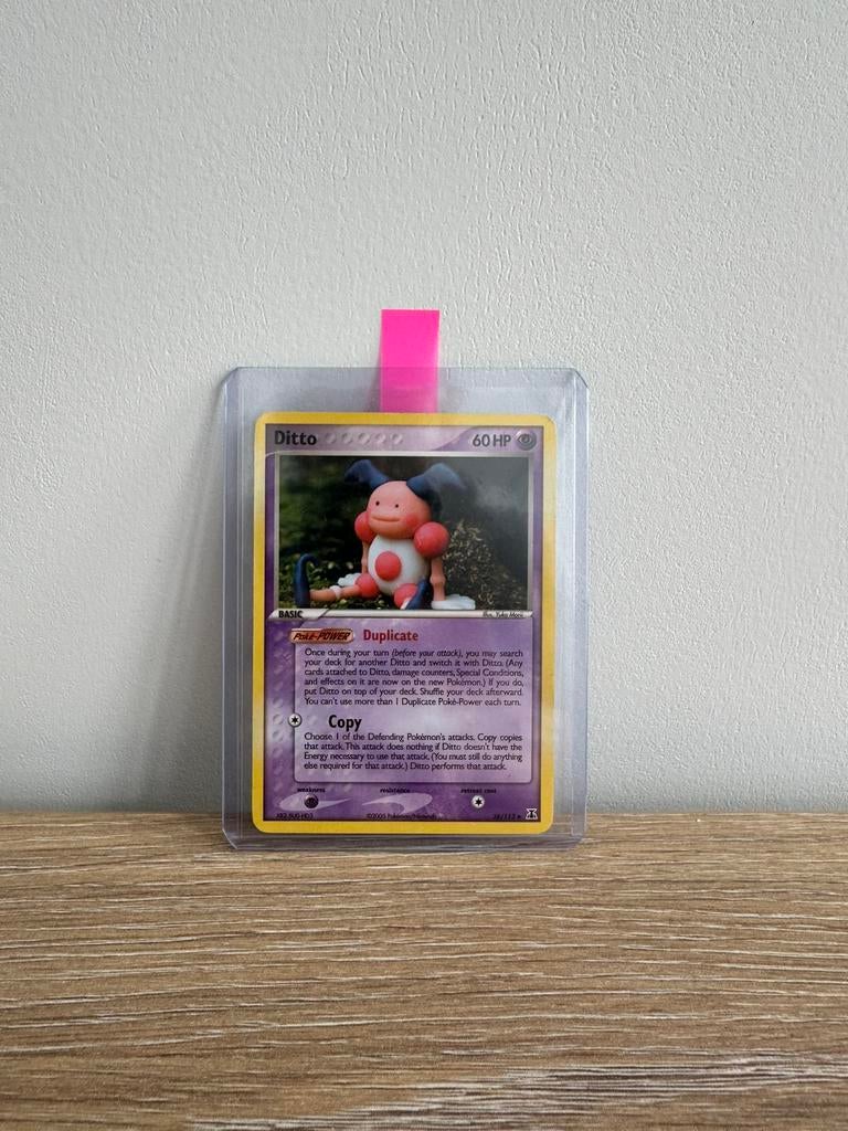 Ditto 38/113 Delta Species Non Holo Pokemon Card 2005, Hobby en Vrije tijd, Verzamelkaartspellen | Pokémon, Ophalen of Verzenden