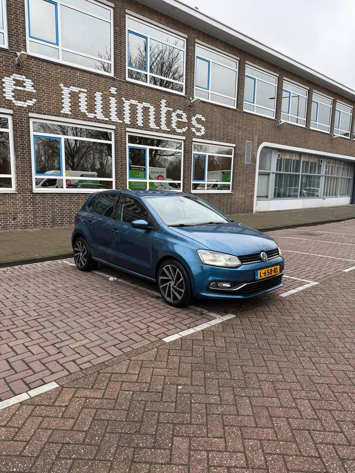 Volkswagen Polo 1.2 TSI 66KW DSG 2017 Blauw, Auto's, Volkswagen, Particulier, Polo, ABS, Adaptieve lichten, Airbags, Airconditioning