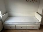 HEMNES IKEA uitschuifbed / logeerbed, Ophalen, Verstelbaar, Eenpersoons, Wit