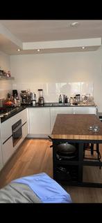 IKEA VADHOLMA keukeneiland met 2 barkrukken, Ophalen, Gebruikt, Zwart, Overige typen