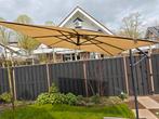Zweefparasol Soluna 250x250cm, Ophalen, Gebruikt, Zweefparasol, Verstelbaar