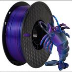 Geeetech PLA Silk filament 1kg Zwart-blauw-paars 1,75mm, Ophalen of Verzenden, Nieuw