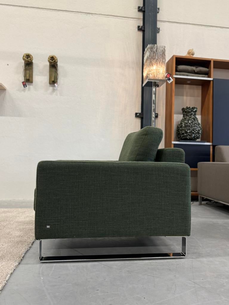 Nieuw Rolf Benz Ego Fauteuil Groen stof Design stoel, Huis en Inrichting, Nieuw, 75 tot 100 cm, Ophalen of Verzenden, Stof