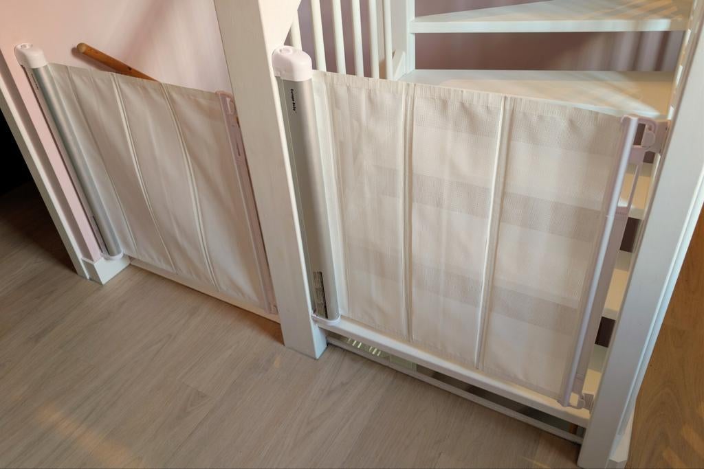 Europe Baby Twist Oprolbaar Traphekje Wit, Ophalen, Overige materialen, Zo goed als nieuw, 100 tot 115 cm