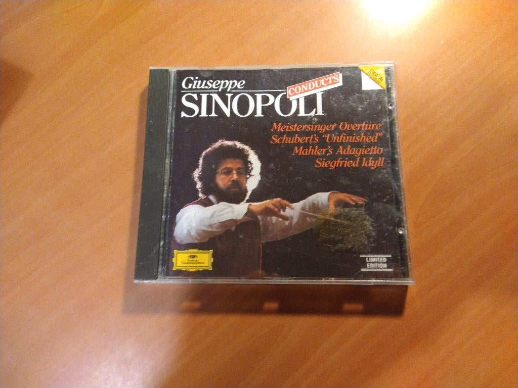 CD Giuseppe Sinopoli – Sinopoli Conducts Meistersinger, Ophalen of Verzenden, Romantiek, Zo goed als nieuw, Orkest of Ballet