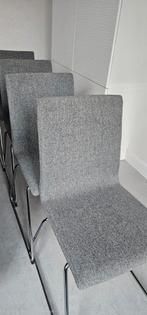 Eettafelstoelen 4 stuks ophalen., Huis en Inrichting, Ophalen, Grijs, Vier