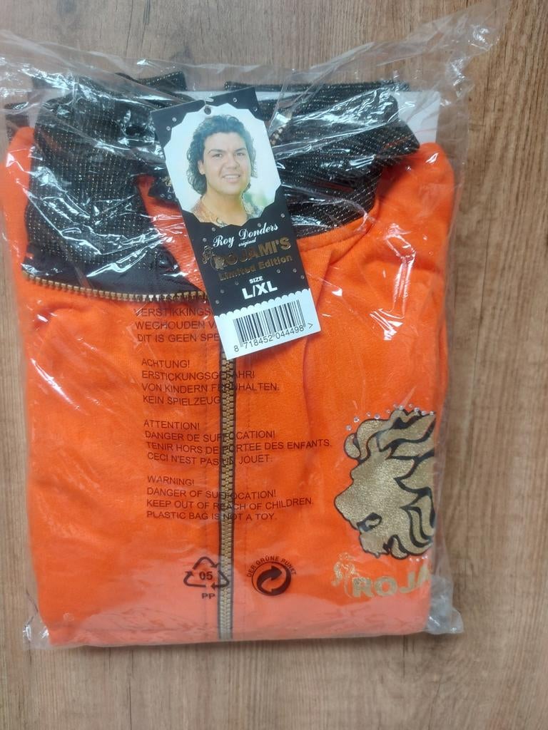 Roy Donders Huispak Oranje L/XL - Nieuw, Roy Donders, Maat 42/44 (L), Nieuw, Oranje