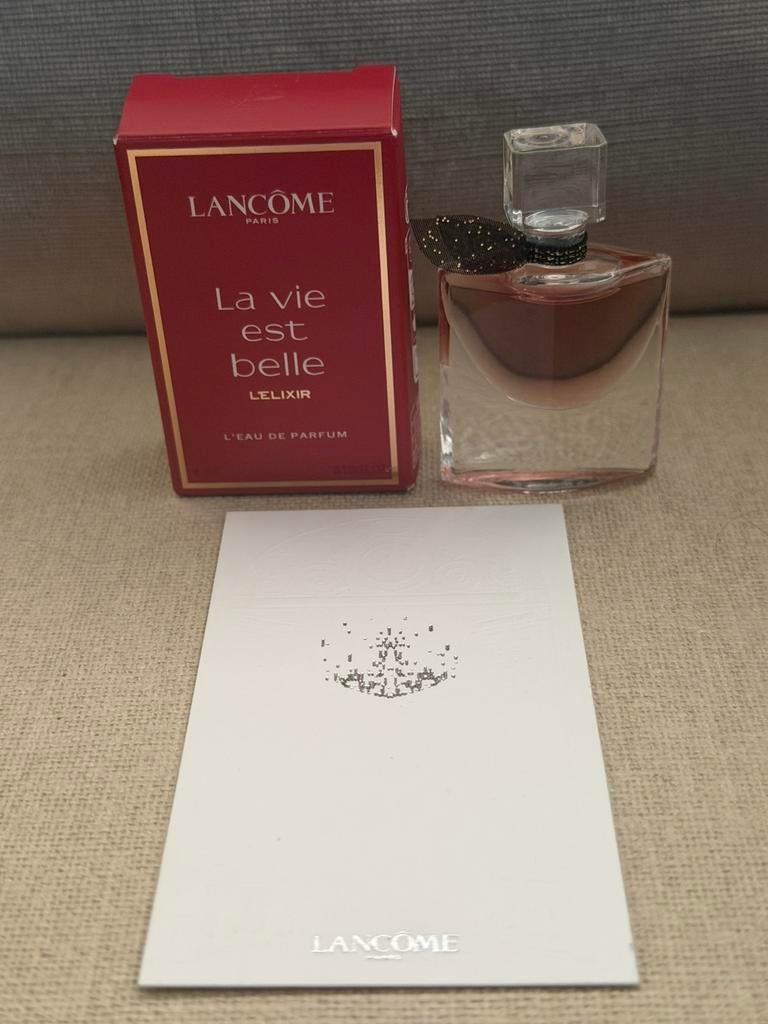 Lancôme La vie est belle rose extraordinaire L’eau de parfum, Ophalen of Verzenden, Nieuw, Miniatuur, Gevuld