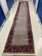 Perzisch tapijt handgemaakt Loper meer 430x88, Ophalen, Bruin, Gebruikt, 200 cm of meer