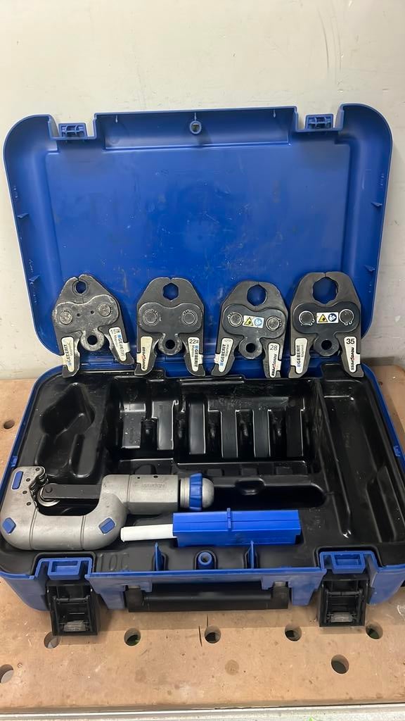 Persbekken set geberit mapress set, Ophalen of Verzenden, Zo goed als nieuw