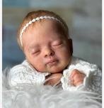 Reborn baby pia, Verzamelen, Poppen, Ophalen of Verzenden, Zo goed als nieuw, Babypop