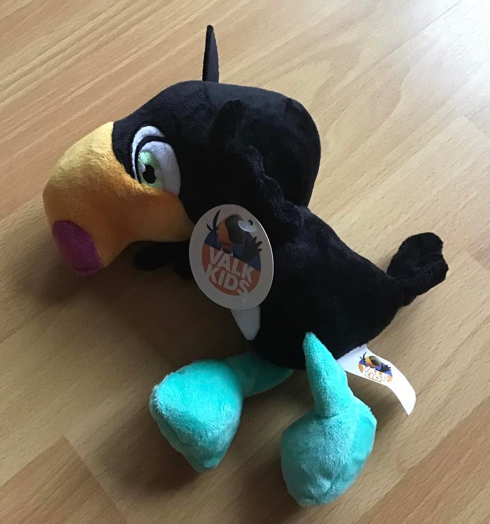 Twiggy Toekan knuffel Van der Valk (nieuw met kaartje), Ophalen of Verzenden, Nieuw, Overige typen