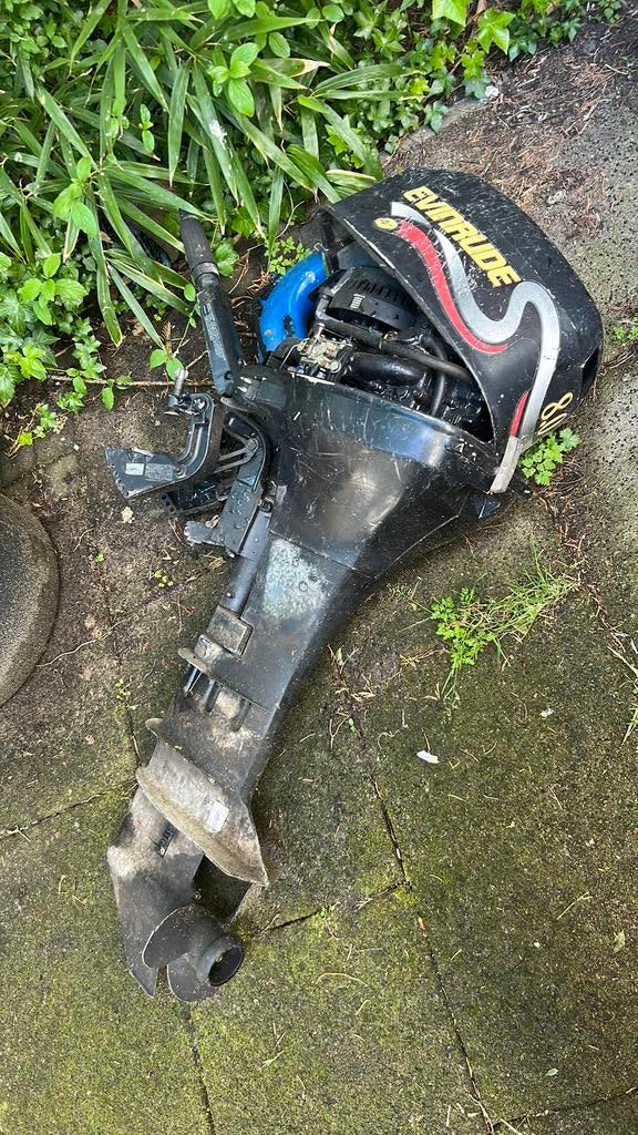 Evinrude 4takt 8pk langstaart, Ophalen, Gebruikt