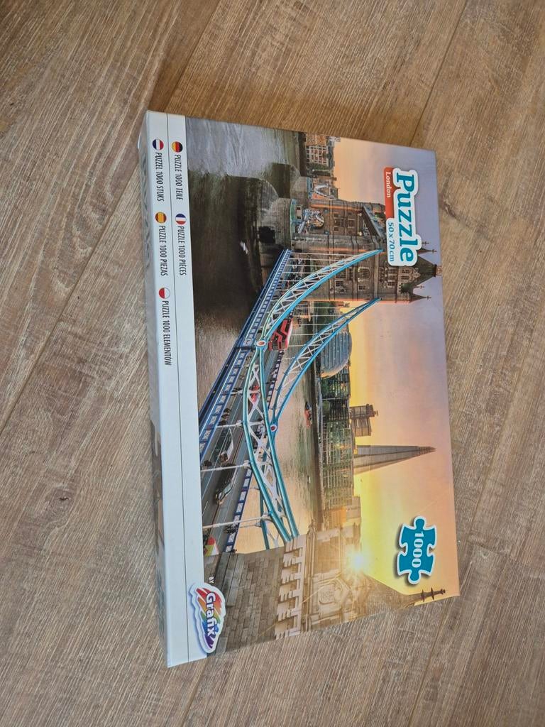 Grafix Legpuzzel 1000 stukjes - London, Hobby en Vrije tijd, Denksport en Puzzels, Ophalen of Verzenden, 500 t/m 1500 stukjes