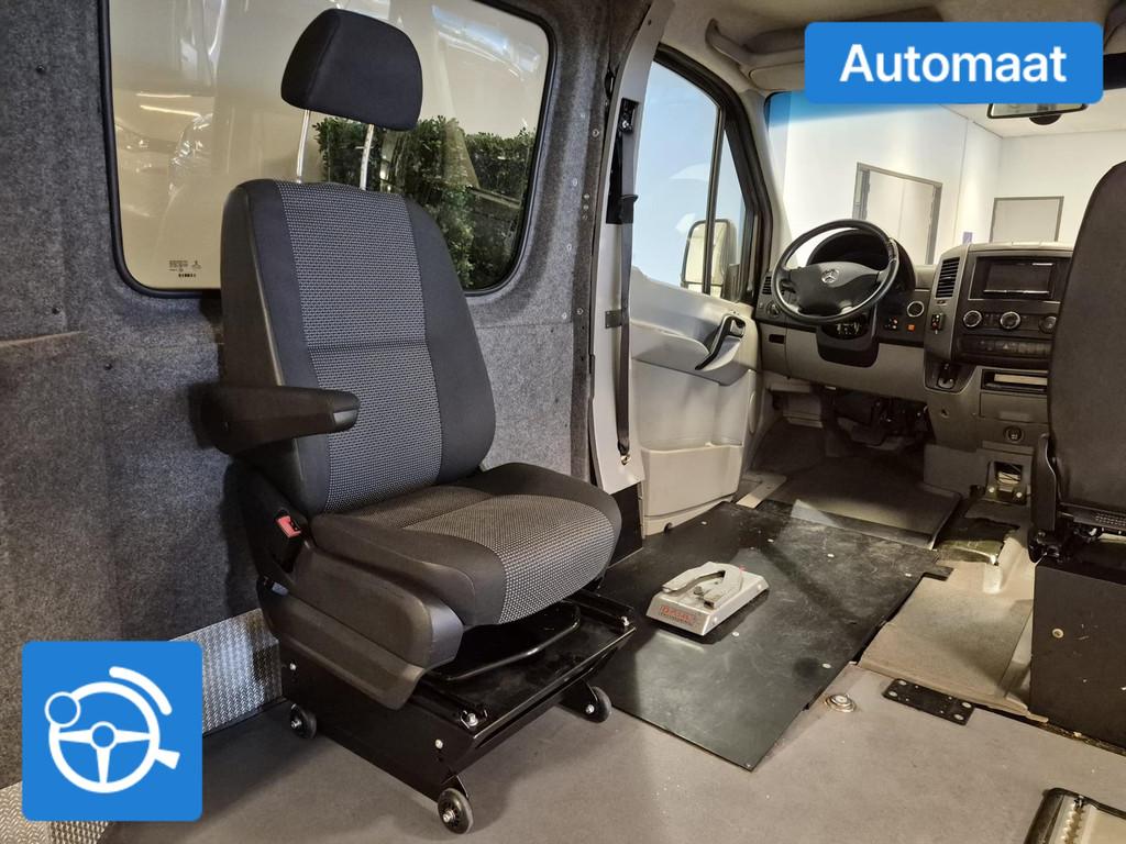 Mercedes-Benz Sprinter L1H1 Rolstoelbus Automaat (airco), Auto's, Bestelauto's, Stof, Gebruikt, Zwart, Zwart
