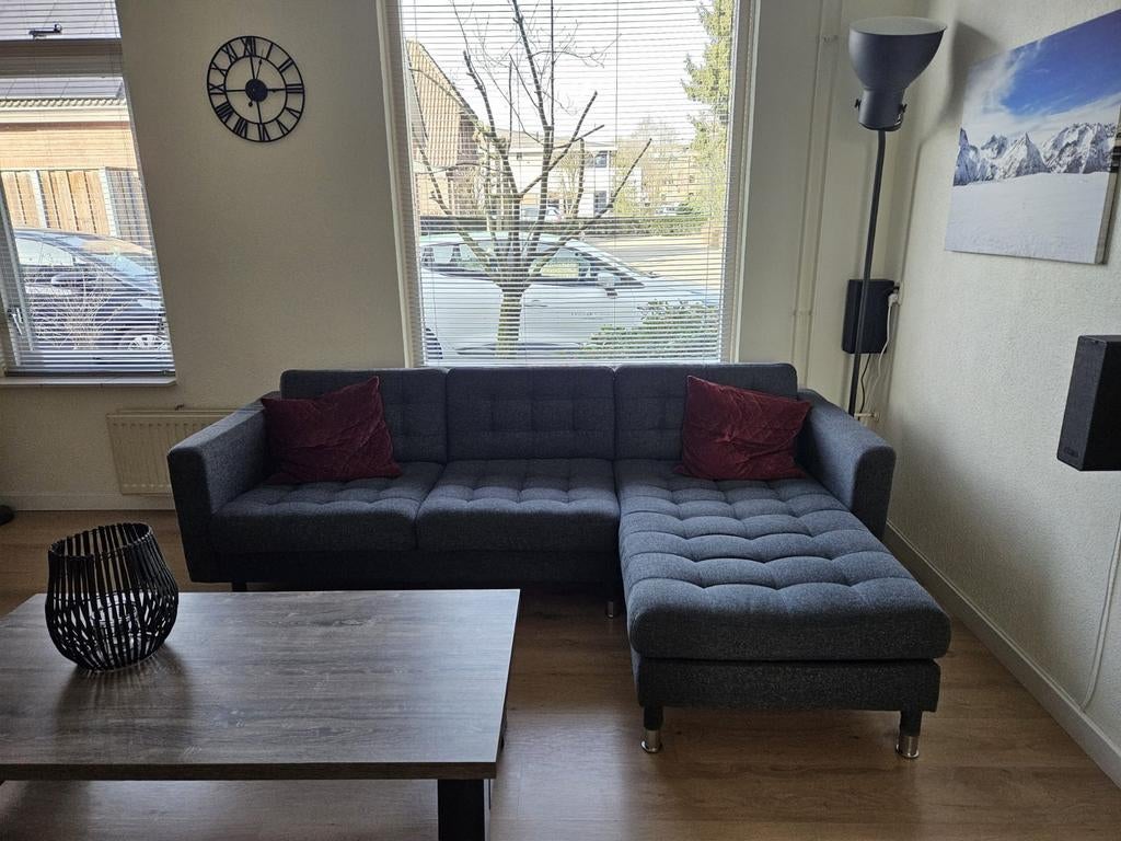 IKEA Landskrona Hoekbank - in goede staat, Ophalen, Gebruikt, Hoekbank, Driepersoons