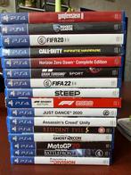 PS4 games: Wolfenstein II, Rocket League, FIFA 20, en meer, Gebruikt, Ophalen of Verzenden, Sport, 3 spelers of meer