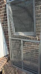 Gaaspanelen, Dieren en Toebehoren, Vogels | Hokken en Kooien, Ophalen, Zo goed als nieuw, Aluminium, Volière