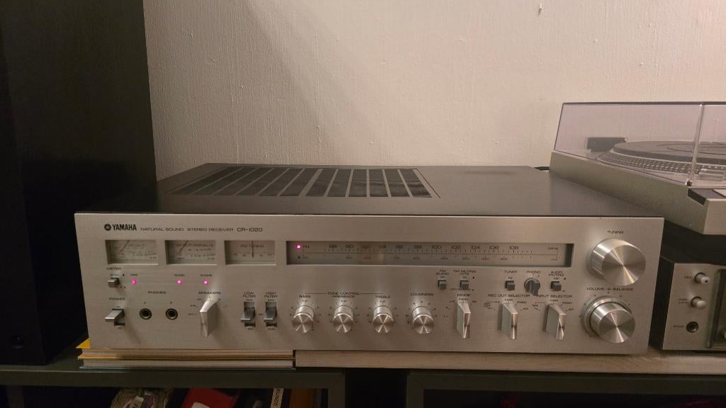 Yamaha CR-1020 versterker, Audio, Tv en Foto, Versterkers en Receivers, Ophalen, Gebruikt, Yamaha, 60 tot 120 watt