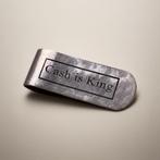 Handcrafted – Geldclip Zilver – Zilver, Ophalen of Verzenden, Zilver