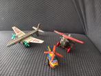Blikken Speelgoed Vliegtuigen en Helikopter, Antiek en Kunst, Ophalen of Verzenden