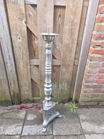 Mooie zware tinnen kandelaar, ca. 6 kg, Ophalen