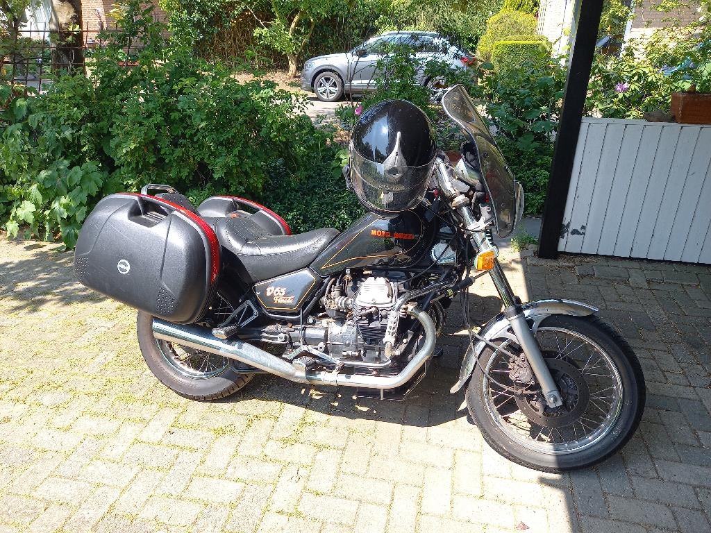 Motoguzzi 750 Florida, Motoren, 750 cc, Cardan-aandrijving, 2 cilinders, Particulier