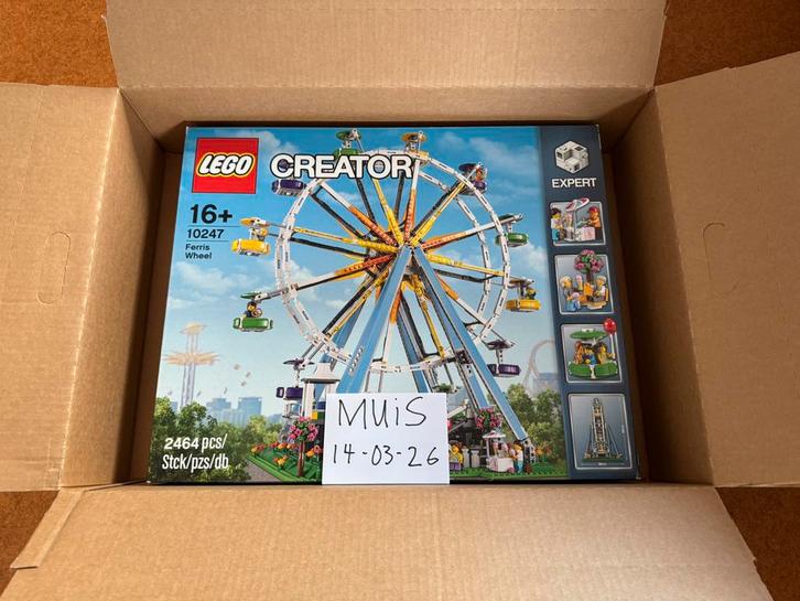 Lego 10247 - Creator - Ferris Wheel - Reuzenrad, Kinderen en Baby's, Speelgoed | Duplo en Lego, Nieuw, Lego, Complete set, Ophalen of Verzenden