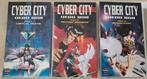 Manga Cyber City File 1,2 & 3 Complete Serie VHS Cartoon, Alle leeftijden, Ophalen of Verzenden, Gebruikt, Actie en Avontuur