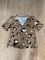 Studio Anneloes Top - Travelstof- Maat XL- Beige/Zwart, Beige, Maat 46/48 (XL) of groter, Ophalen of Verzenden, Zo goed als nieuw