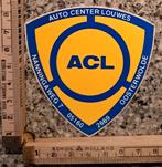 Vintage sticker auto center Louwes Oosterwolde garage, Ophalen of Verzenden, Zo goed als nieuw