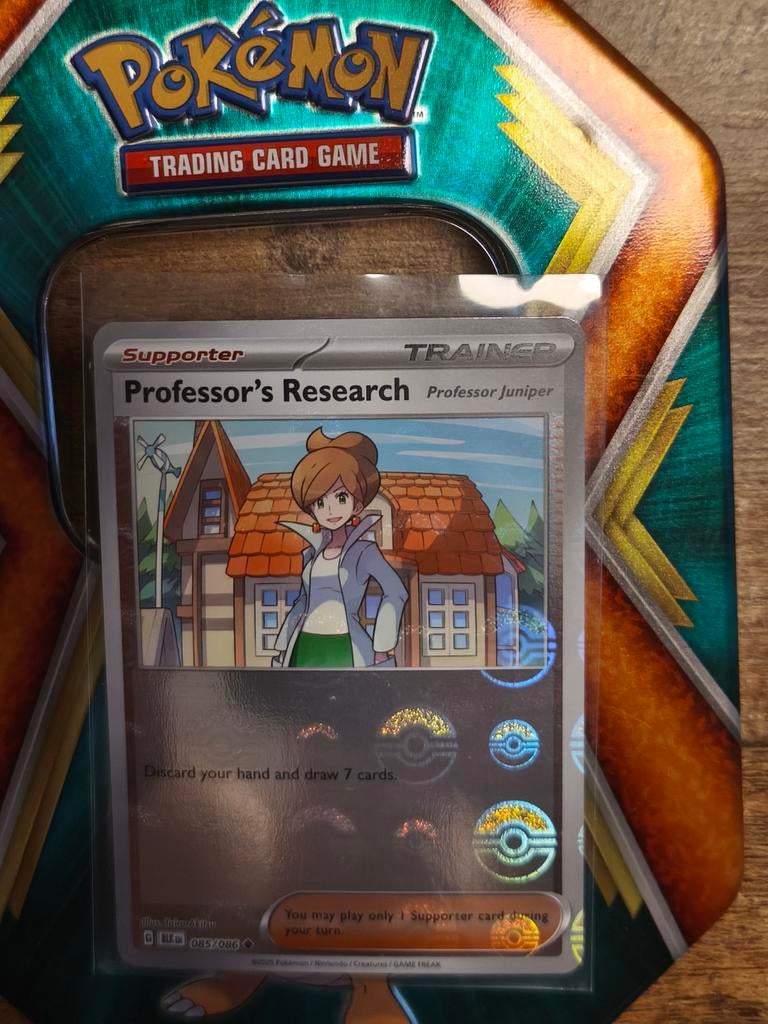 Professor's Research 85/86, Ophalen of Verzenden, Zo goed als nieuw, Losse kaart, Foil