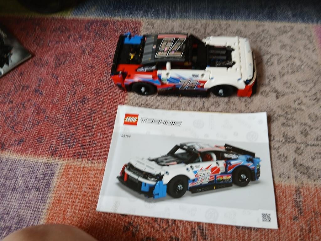 Lego tehnic auto's en boot, Ophalen, Lego, Compleet, Zo goed als nieuw
