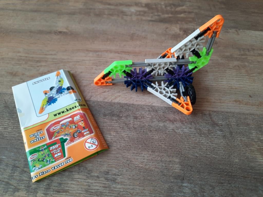 K'nex 2 in 1, Shuttle of Rover Bouwset, Ophalen of Verzenden, Zo goed als nieuw, K'nex