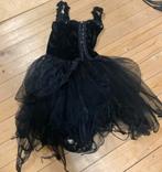 Zwarte jurk, Ophalen of Verzenden, Gebruikt, 146 t/m 152, Meisje