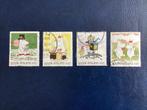 Moomin postzegels Finland, 4 stuks 1998-Mi.1416/19, Ophalen of Verzenden, Finland, Gestempeld