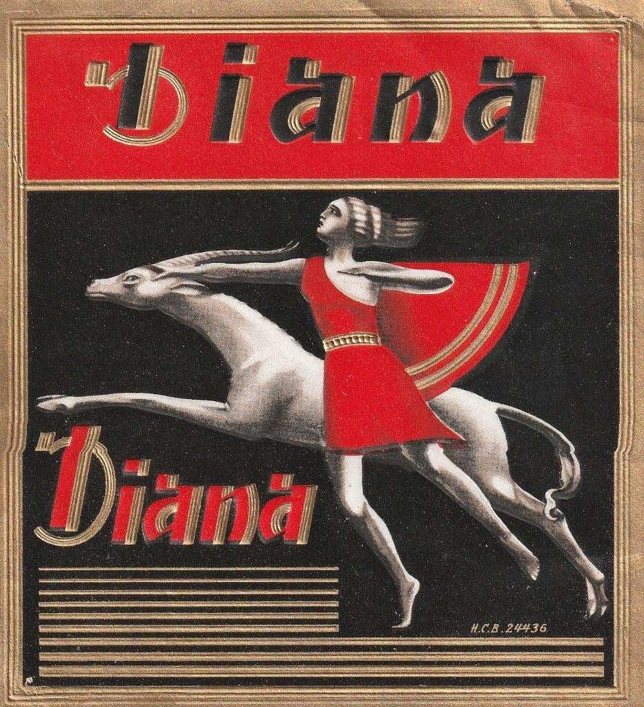 etiket V -1718    sigarenbanden, Ophalen of Verzenden, Zo goed als nieuw, Sigarenbandjes