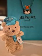 Jellycat Harrods Bartholomew Bear Junior + stickers, Ophalen of Verzenden, Nieuw, Beer