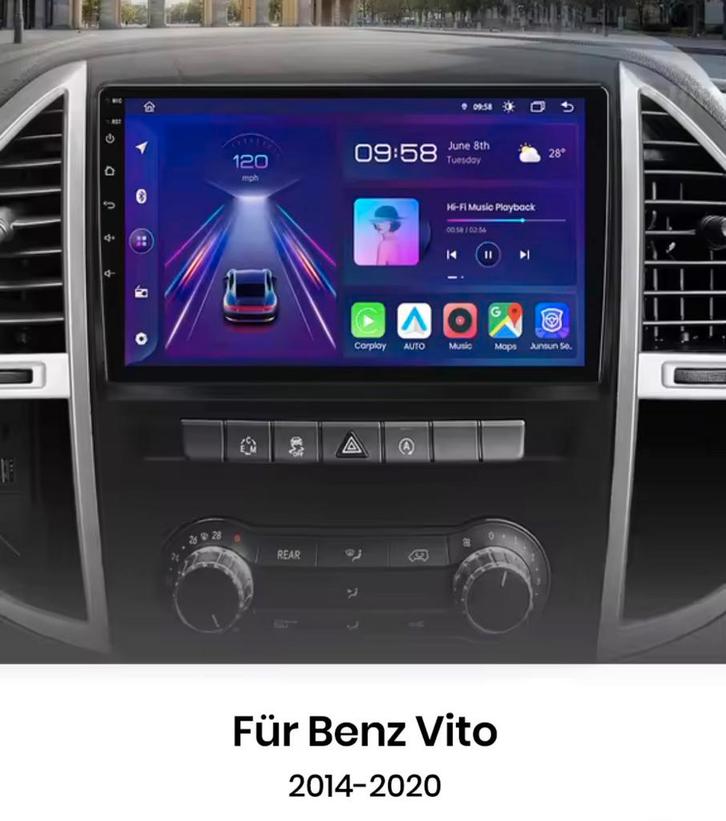 Auto radio navigatie Mercedes Benz Vito 3 W447 2014-2020, Auto diversen, Autoradio's, Nieuw, Ophalen of Verzenden