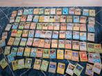 100 Pokémon kaarten uit jaren 90 tot en met 2005, Ophalen of Verzenden, Zo goed als nieuw, Meerdere kaarten