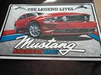 Mustang American Bred metalen bord, Ophalen of Verzenden