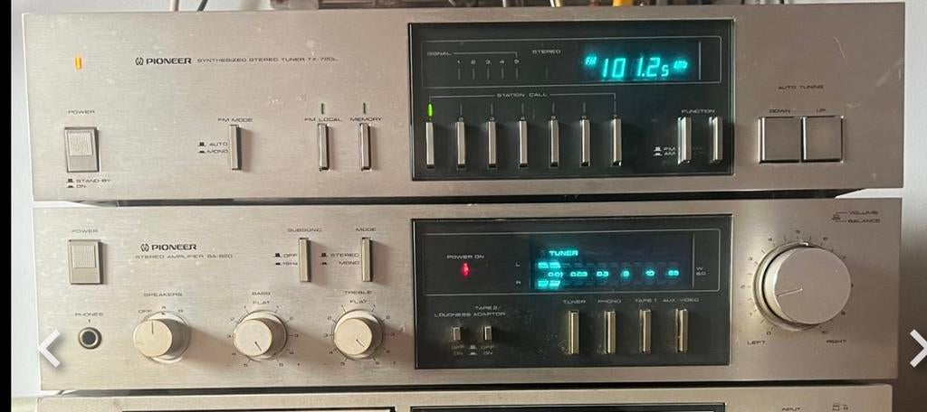 Pioneer SA-620 + TX-720L, Audio, Tv en Foto, Stereo-sets, Ophalen of Verzenden, Zo goed als nieuw, Pioneer