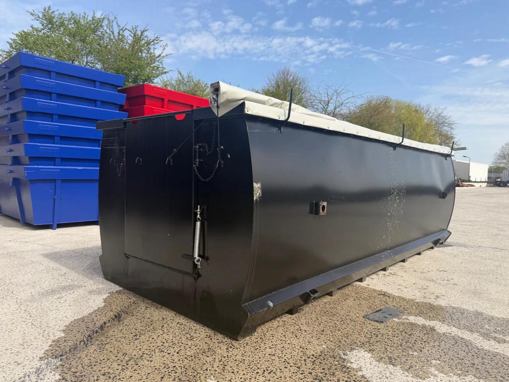 Sidalco 15m3 Mestcontainer met afdekzeil (bj 2026)