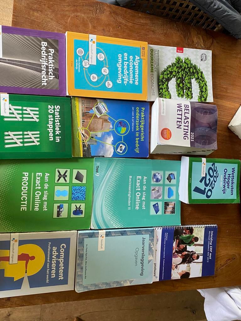 Studieboeken HBO-bachelor Finance & Control, Boeken, Ophalen of Verzenden, Beta, Gelezen, HBO
