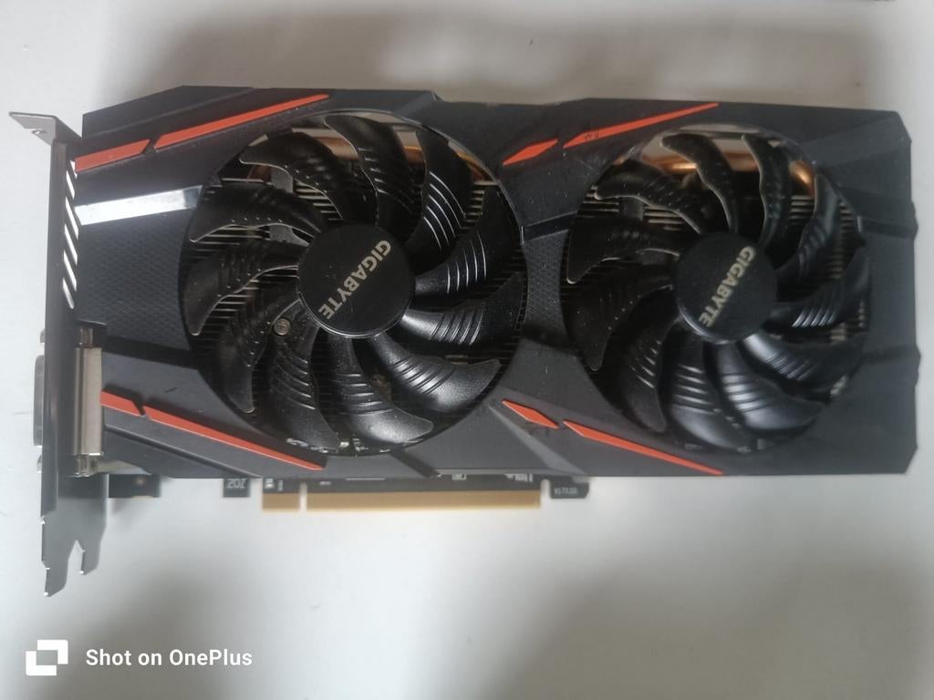 Gigabyte GeForce GTX 1060 Windforce OC 6GB Videokaart, Ophalen, PCI-Express 3, Gebruikt, GDDR5
