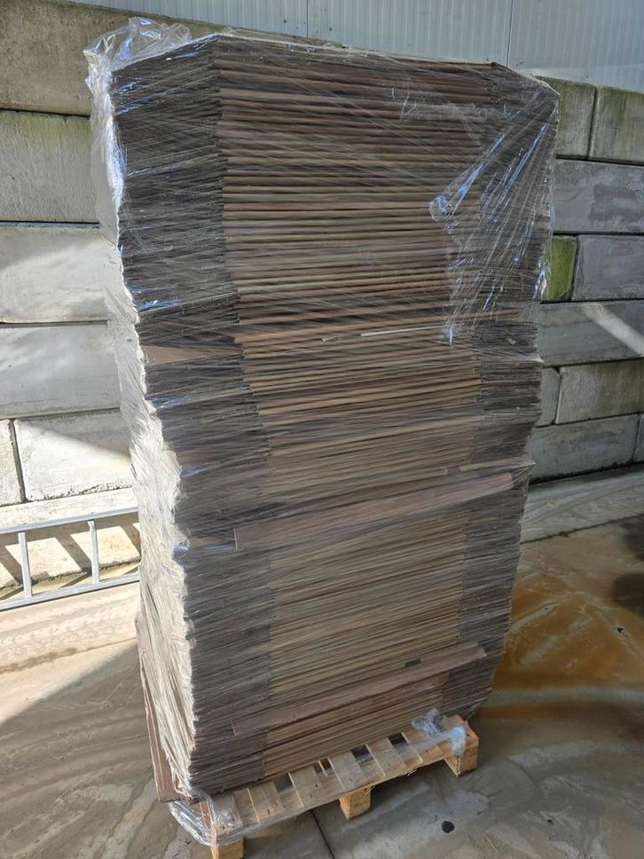 Twee Pallets tweedekans dozen 60x40x60cm, Doe-het-zelf en Verbouw, Kratten en Dozen, Gebruikt, Doos, 50 tot 75 cm, 50 cm of meer